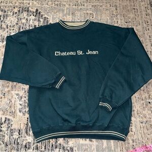 Chateau St Jean. Vtg crewneck sweatshirt Small